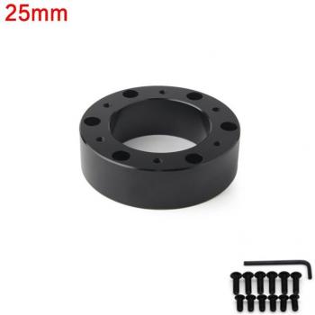 Espaciador universal negro para cubo de volante 101 mm