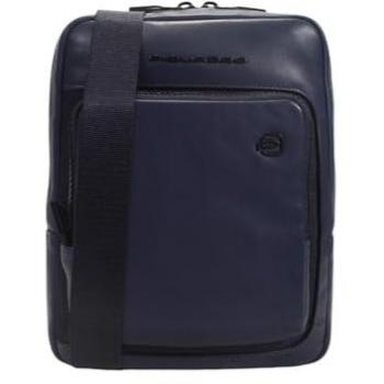 Piquadro Umhängetasche Crossbody Bag aus echtem Kalbsleder