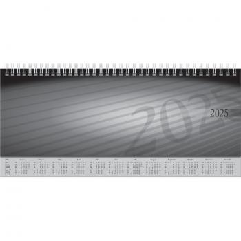 Calendario de escritorio Rido idé negro 29,7x10,5cm
