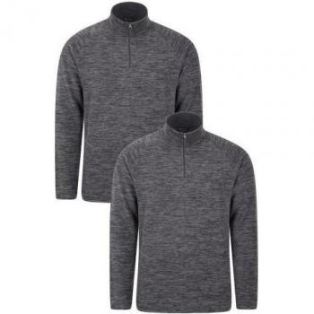 Felpa Uomo Snowdon Melange in Fleece (Confezione doppia)