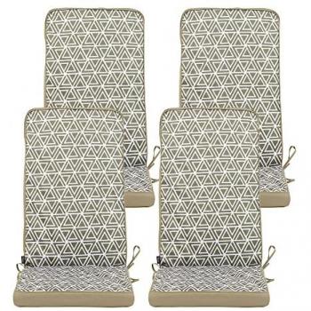 Olive Green High Back Seat Pad