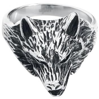 Bague unisexe Wolf Packs en argent