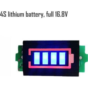 2/3/4S Li-ion Battery Power Module with Blue Display