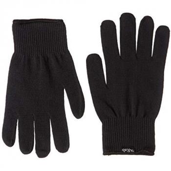 Schwarze Rab Herren Stretch Knit Handschuhe L