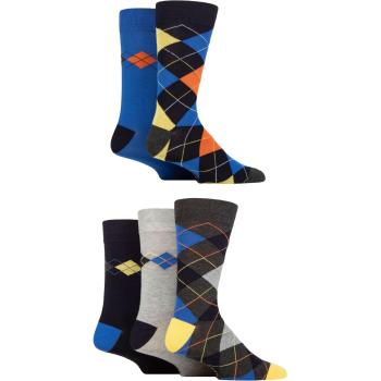 SockShop Premium Bamboo Mix – 5 Pair Men’s (Navy/Blue)