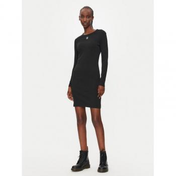 Schwarzes Hugo Kleid für den Alltag – Nemalia 50518385 Slim Fit