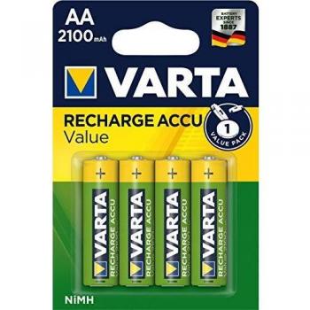 VARTA 38623 PILA RECARGABLE ACCU AA LR06 2100MAH PACK 4UNI