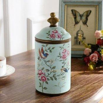 Vintage Keuken Organizer Blikje