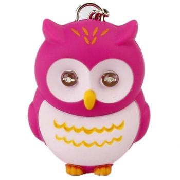 Owl LED Keyring Torch with Light & Sound by Peggy Cupy Polea