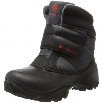 Columbia Unisex Jugend Rope Tow Kruser Schneestiefel, Grau, Rot