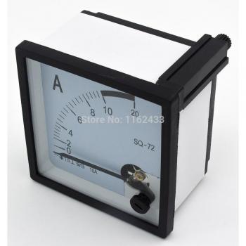 SQ-72 Analog Amp Meter 72x72 mm