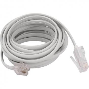 Cable modular RJ11 a RJ45 de 3 metros para Internet