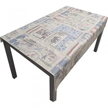 Mantel de Comedor PVC Diseño Hindú 140x220 cm