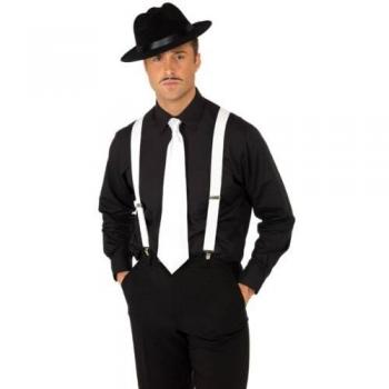 Bretelli elastici bianchi per bambini (Smiffy's)