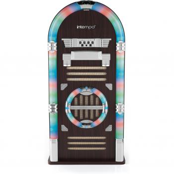 EE1270 Intempo Bluetooth Jukebox – Brown, LED Flashing Edition
