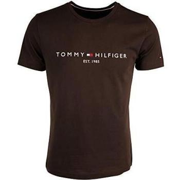 Tee Tommy Hilfiger Logo Uomo, Nero, XXX-Large
