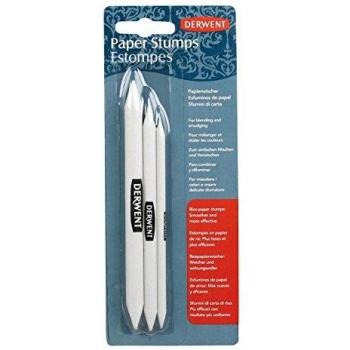 Difuminos de Papel para Dibujar Derwent, Set de 3