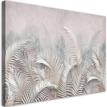 Art Mural Feuilles de Palmier 3D 60x40 Beige