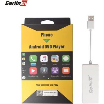 Dispositivo Carlinkit para coche, llave electrónica con conexión USB, compatible con Android Auto, Carplay, Airplay y Mirror (IOS 13)