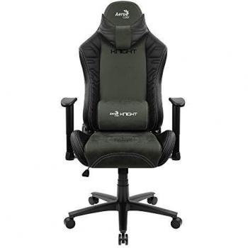 Silla Gaming Aerocool KNIGHT AeroSuede 180º Verde