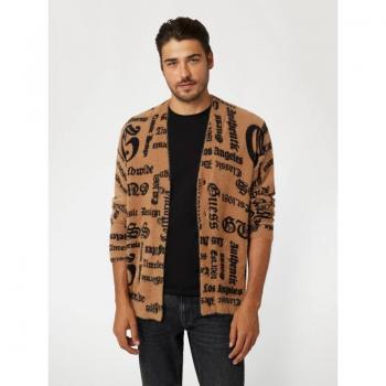 Guess Furry Knit Jacket