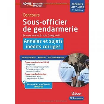 Concours Sous-officier de gendarmerie