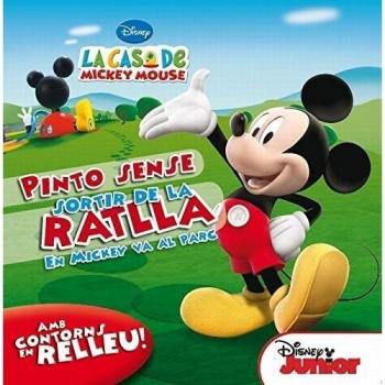MMCH. Pinto sense sortir de la ratlla 1: En Mickey i els seus amics (Tapa blanda).