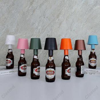 Lampe de table portable à vin