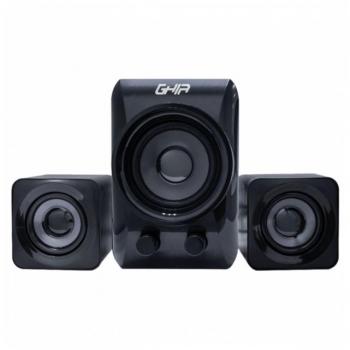 Bocina Ghia GAC-185 2.1 con Subwoofer y Conexión USB