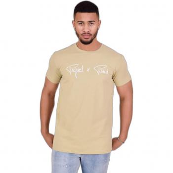 Project X Paris T-shirt Logo basic broderie Khaki S