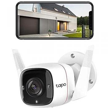 TP Link Tapo C310 IP66 Weatherproof Outdoor Home Security Wi-Fi Camera White