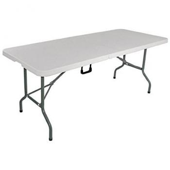 Centro Mesa Plegable Blanca 183cm L001