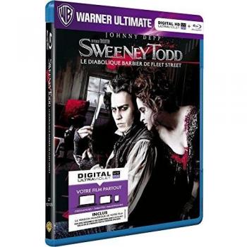 Sweeney Todd, le diabolique barbier de Fleet Street Blu-ray