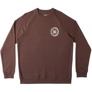 Felpa Uomo DCShoes Marrone XS