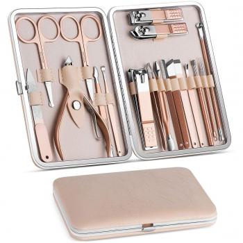 Herramientas de Uñas 18 en 1 para Hombre Heytea