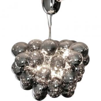 Lampe à suspension en verre clair By Rydéns Gross, 50 cm