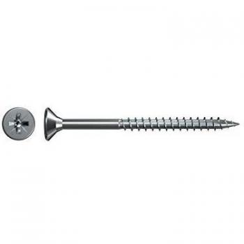 Fischer 5 mm x 45 mm Spanplattenschrauben Kreuzschlitz Pozidriv 500 St. galvanisch verzinkt