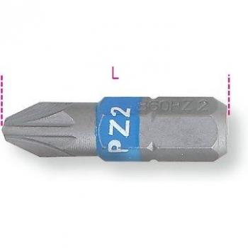 Inserti croce Beta 860PZ attacco esagonale 1/4, 25 mm (10 pz)