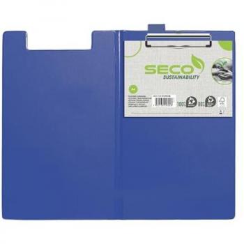 Seco Clipboard Foldover A4 Plus Blue 570-PVC-BU UP29364