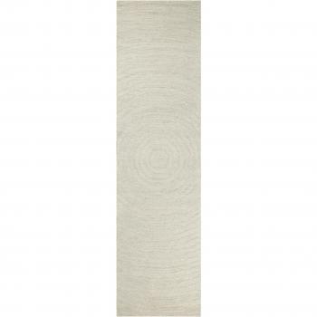 Tapis beige en laine tufté main 230x80