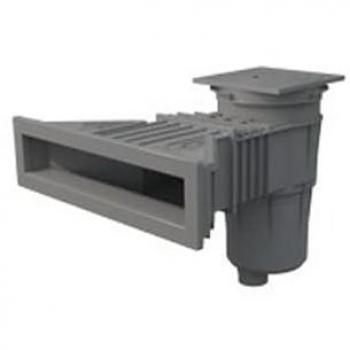 Astralpool Skimmer « Miroir » Norm XXL – Piscine Béton/Liner – Gris