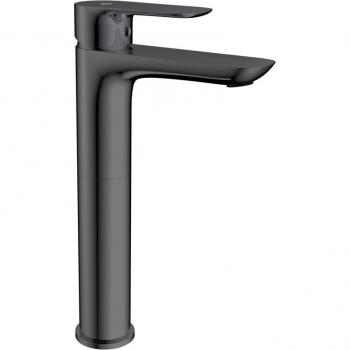 Grifo Cassio Titanio Negro Monomando