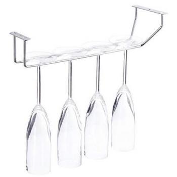 Support de bar pour verres à vin, 33,5 cm, lot de 4