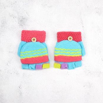 Manoplas infantiles de punto para niños y niñas