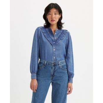 Blusa de mujer Levi's en tela vaquera de manga larga
