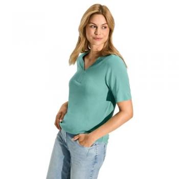 Cecil Tunika T-Shirt in Unifarbe