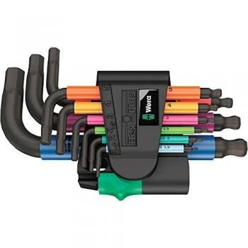 Wera 950/9 Hex-Plus L-Key Set, 9 Piece