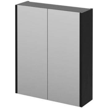 600mm Graphite Grey Wall Cabinet with Mirror