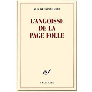 L'angoisse de la page folle