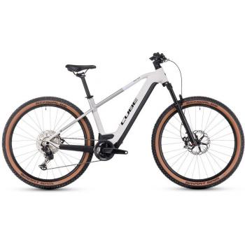 Cubic Reaction Hybrid SLT 750 Electric Mountainbike 29 Zoll, Silber-Creme 2023